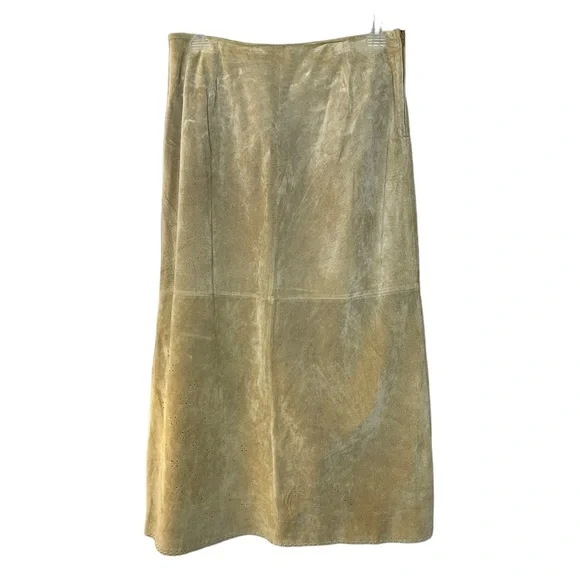 Vintage Marsh Landing 90’s Suede Jacket and Skirt Set - Picture 4 of 11